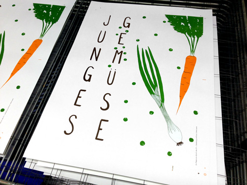 Gemüse-Plakat